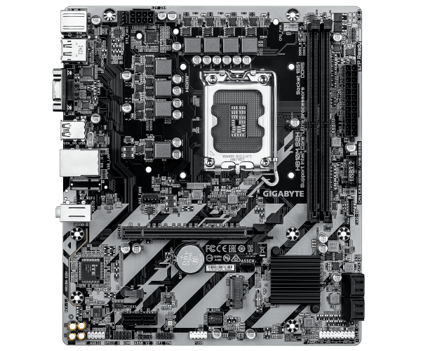 לוח Gigabyte H810M S2H 1.0 Micro-Atx DDR5 LGA1851 VGA HDMI – תמונה 2