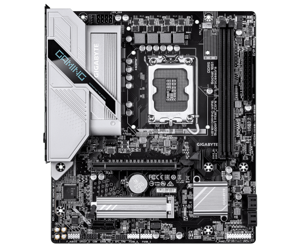 לוח Gigabyte H810M Gaming WIFI6 Micro-Atx DDR5 LGA1851 VGA HDMI – תמונה 2