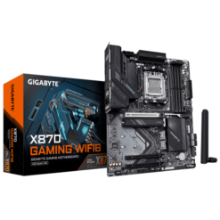 לוח אם GIGABYTE X870 GAMING WIFI6 ATX DDR5 AM5 BT 2.5GB LAN