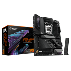 לוח אם GIGABYTE X870E AORUS ELITE WIFI7 ATX DDR5 AM5 BT 2.5GBE LA