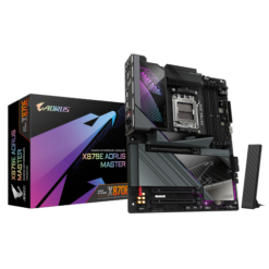 לוח אם GIGABYTE X870E AORUS MASTER WIFI 7 ATX DDR5 AM5 5GBE LAN