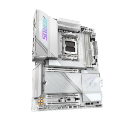 Alternative view of לוח אם GIGABYTE X870E AORUS PRO ICE WIFI7 ATX DDR5 AM5 BT 2.5GBE