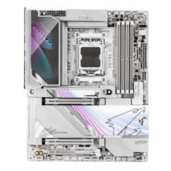 Alternative view of לוח אם GIGABYTE X870E AORUS MASTER X3D ICE WIFI7 ATX BT 10GBE