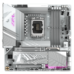 Alternative view of לוח אם אינטל GIGABYTE Z890M AORUS ELITE WIFI7 ICE WIFI7 BT PCIE 5