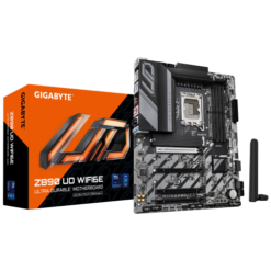לוח לאינטל דור 15 Gigabyte Z890 UD WIFI6E 2.5GBE LAN ATX LGA1851