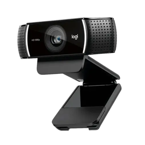 מצלמת אינטרנט Logitech C922 Pro Stream Full HD 1080p 30fps מיקרופון סטריאו באחריות יבואן רשמי