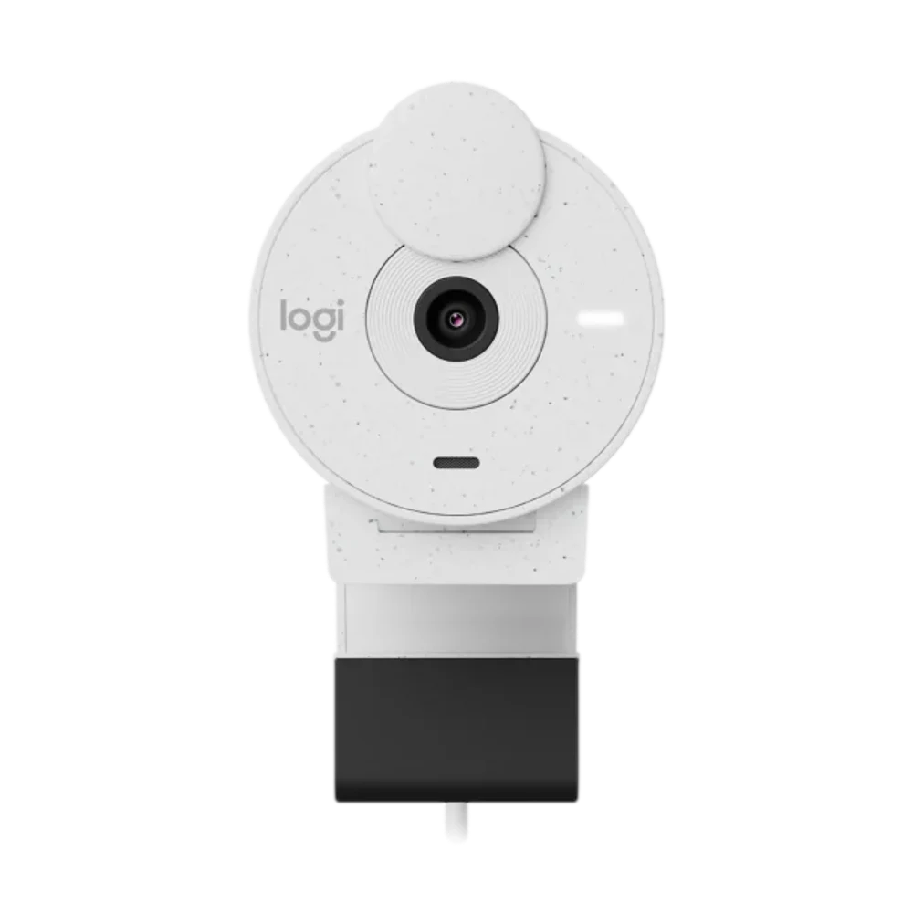 מצלמת רשת Logitech BRIO 300 Full HD 1080p 30fps USB-C ורוד באחריות יבואן רשמי