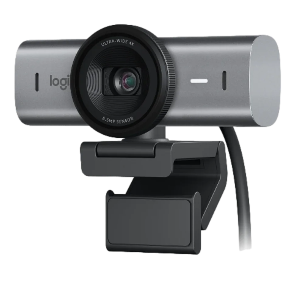 מצלמת רשת Logitech MX Brio 4K Ultra HD Professional Webcam 30fps זכוכית אופטית מקצועית באחריות יבואן רשמי