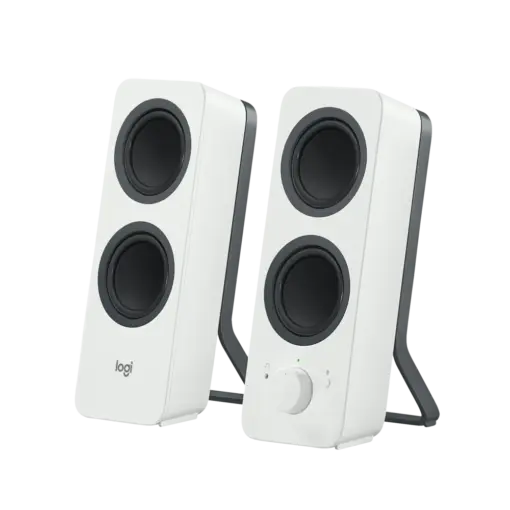 רמקולי סטריאו בלוטוס Z207 למחשב מבית Logitech שחור