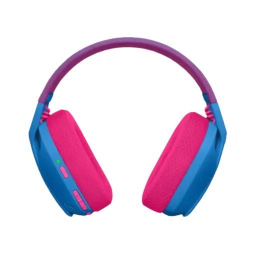 אוזניות גיימינג אלחוטיות Logitech G435 – LIGHTSPEED ו-Bluetooth – מיקרופונים מפחיתי רעש – כחול