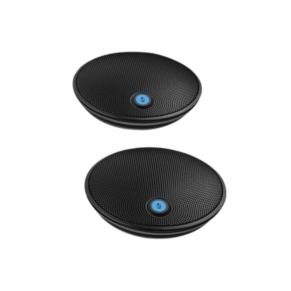 מיקרופוני הרחבה Logitech GROUP – לחדר ישיבות עד 20 משתתפים – זיהוי אוטומטי – נורית חיווי – צבע שחור