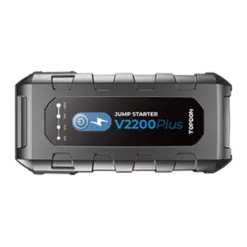 בוסטר התנעה לרכב TOPDON V2200Plus 2200A 12V עד 8L בנזין 6L דיזל באחריות יבואן רשמי