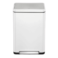 פח רגלית EKO X-CUBE 45L בצבע לבן