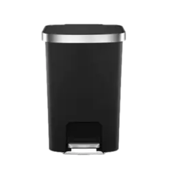 פח רגלית EKO 6255 50L NEW HANA שחור מט – מבית EKO