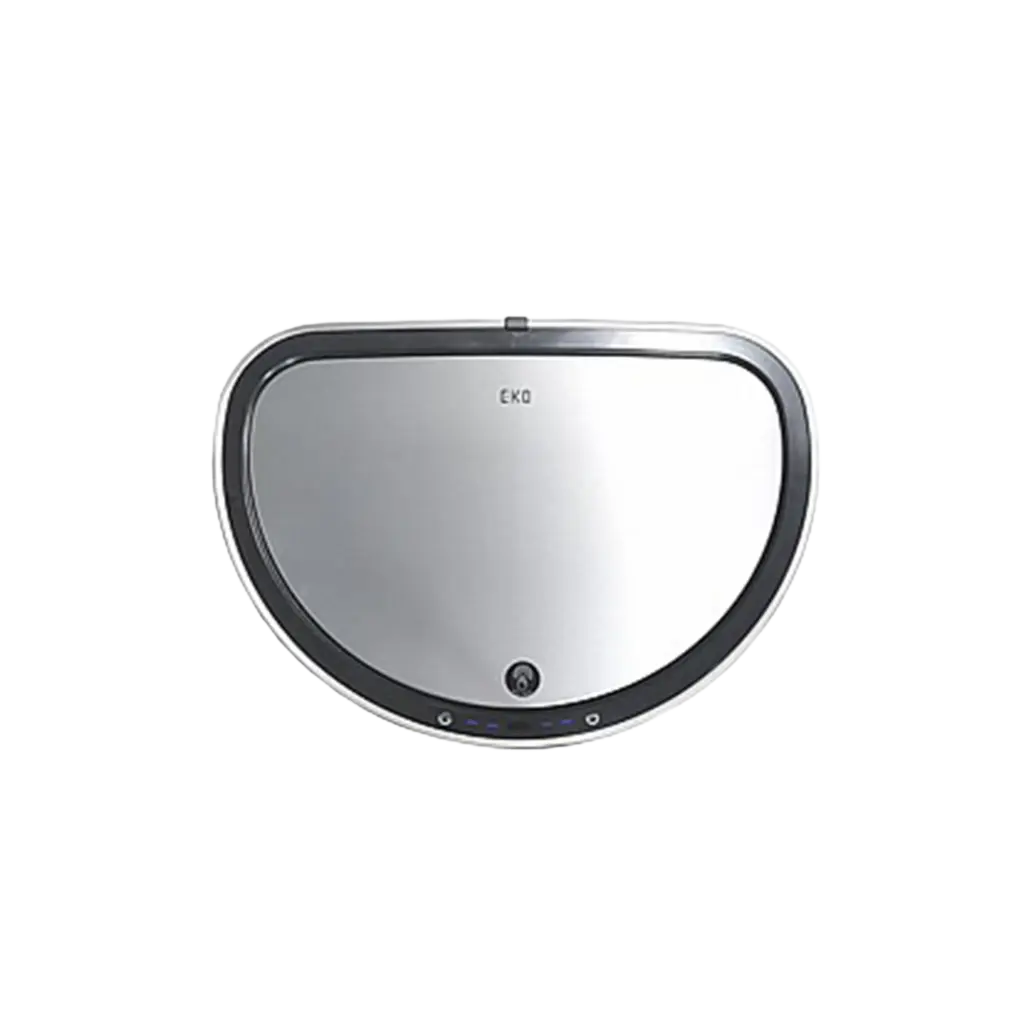פח סנסור נירוסטה חצי עיגול 47 ליטר MIRAGE SEMI-ROUND