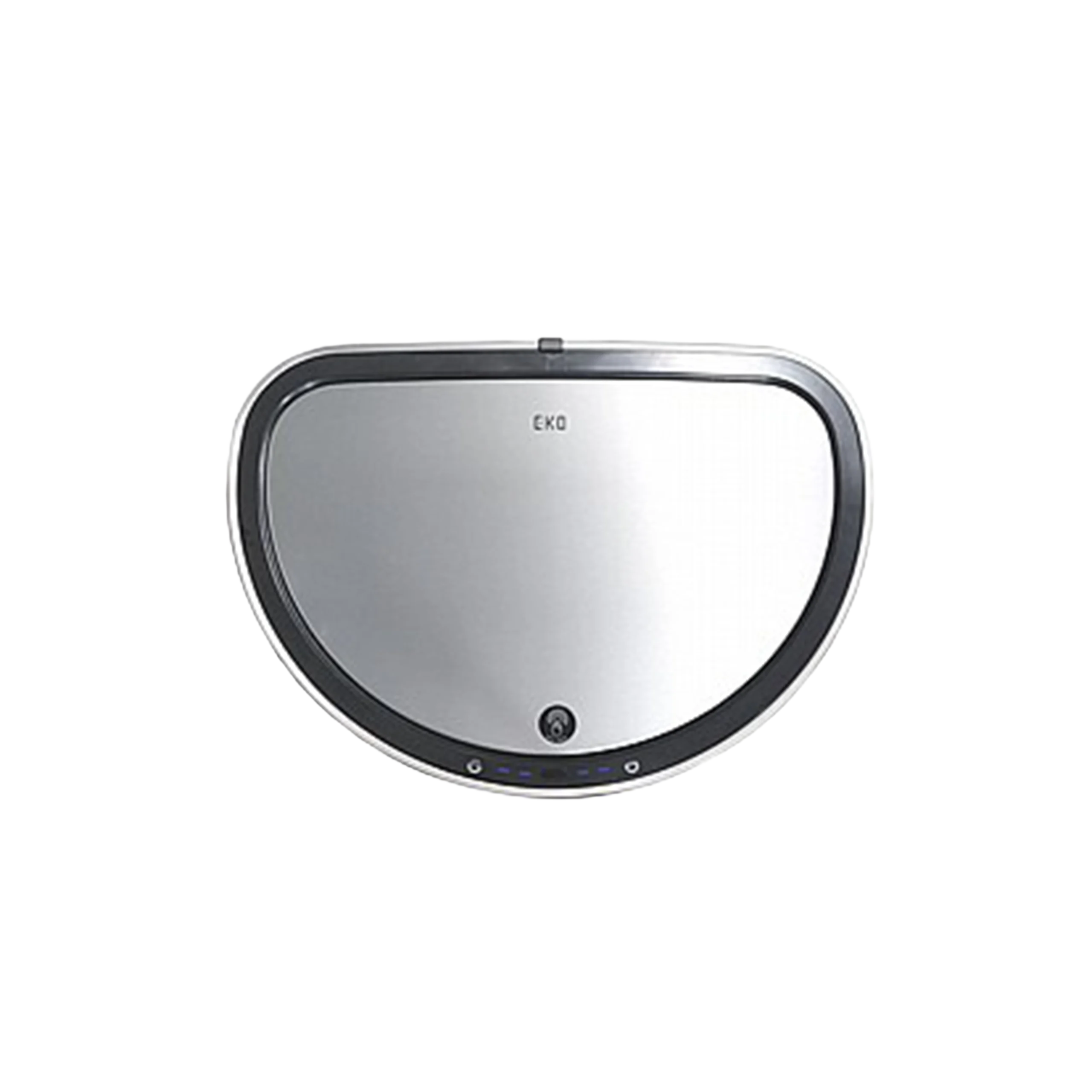 פח סנסור נירוסטה חצי עיגול 47 ליטר MIRAGE SEMI-ROUND