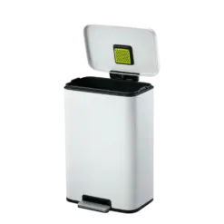 Alternative view of פח מרובע 50 ליטר HANNA סנסור שחור מט – מבית EKO