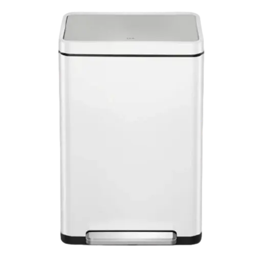 פח רגלית EKO X-CUBE 45L לבן – מבית EKO