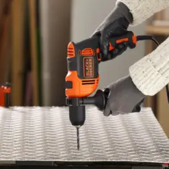 Alternative view of מקדחה חוטית BLACK+DECKER 710W 32 אביזרים מקצועית עם תיק נשיאה באחריות יבואן רשמי