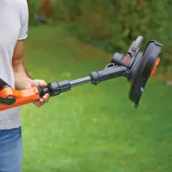 חרמש אלחוטי נטען Black Decker 18V 28 ס"מ STC1820PC-QW באחריות יבואן רשמי