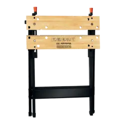 שולחן עבודה מתקפל BLACK&DECKER WM301 עם עומס 160 ק"ג פלדה שחור באחריות יבואן רשמי