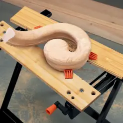 Alternative view of שולחן עבודה מתקפל BLACK&DECKER WM301 עם עומס 160 ק"ג פלדה שחור באחריות יבואן רשמי