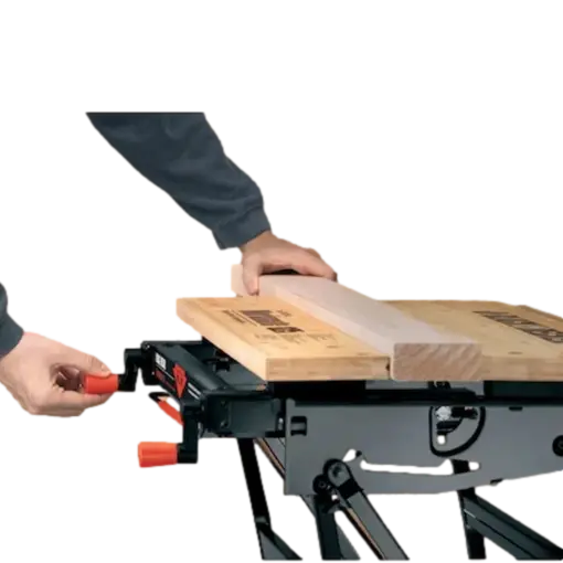 שולחן עבודה מתקפל BLACK&DECKER Workmate 825 Deluxe עם מערכת הידוק מתקדמת, 3 מצבי עבודה, נשיאת משקל עד 250 ק"ג, באחריות יבואן רשמי