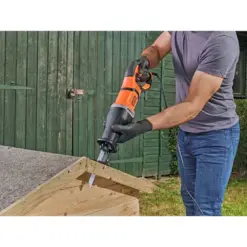 Alternative view of מסור חרב אוניברסלי עוצמתי 750W דגם BES301-GB מבית BLACK&DECKER