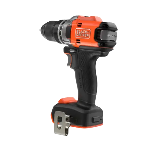 מקדחה מברגה נטענת 18V ללא פחמים – גוף בלבד דגם BLD682XN-XJ מבית BLACK+DECKER