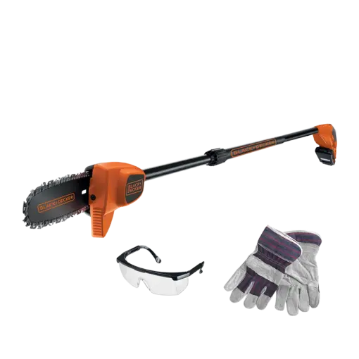 מסור גיזום טלסקופי נטען Black+Decker GPC1820L20