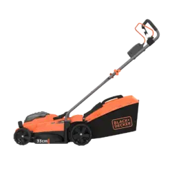 מכסחת דשא נטענת Black+Decker BCMW3318N – רוחב כיסוח 33 סמ