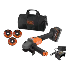 מטחנת זווית דגם BCG6L8D1S-QW מבית BLACK&DECKER