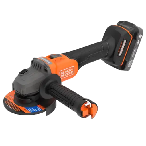 מטחנת זווית דגם BCG6L8D1S-QW מבית BLACK&DECKER