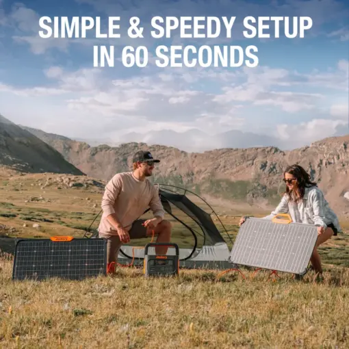 פאנל סולארי Jackery SolarSaga 80W מונו-קריסטלי IP68 באחריות יבואן רשמי