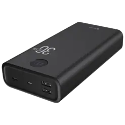 סוללה ניידת איכותית דגם MPB30PD22.5W בצבע שחור מבית MIRACASE