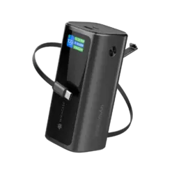 סוללת טעינה ניידת מתקדמת עם כבל נשלף MPBC20PD130W מבית Miracase