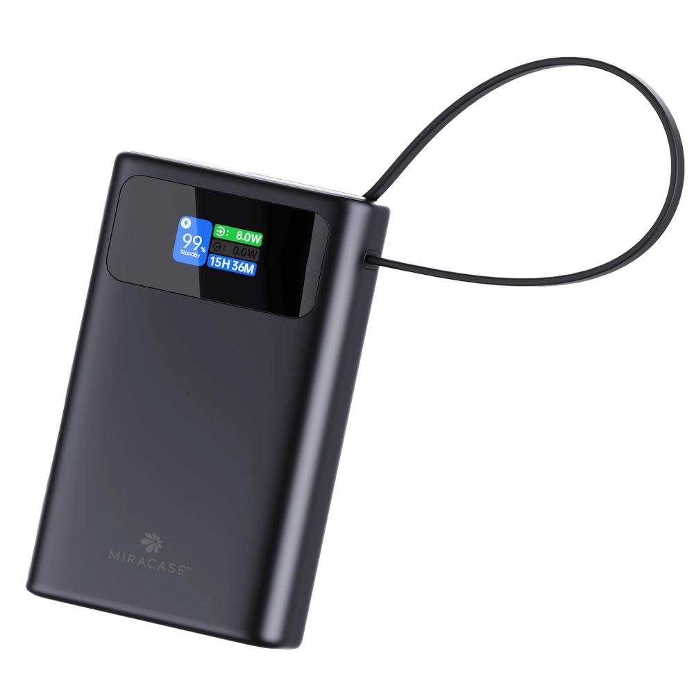 סוללה ניידת Miracase MPB20C45W – טעינה חכמה ומהירה בהספק של עד 45W – תמונה 3
