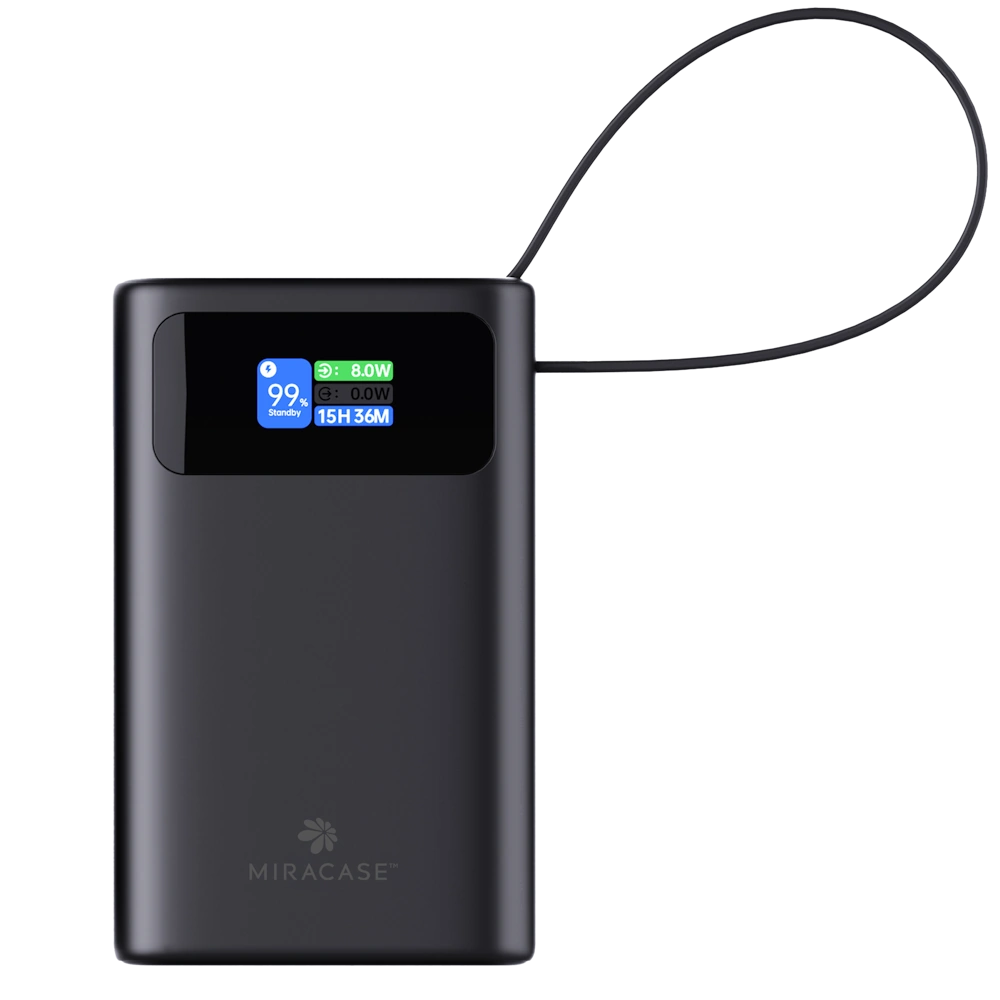 סוללה ניידת Miracase MPB20C45W – טעינה חכמה ומהירה בהספק של עד 45W – תמונה 4