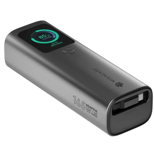 סוללה ניידת Miracase MPB20RC165W – טעינה חכמה עם מסך מידע וממשק מתקדם