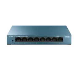 מתג שולחני TP-Link LS108G 8 פורטים 1000Mbps מתכתי באחריות יבואן רשמי 3 שנים