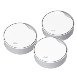 אקסס פוינט TP-Link Deco X50-PoE AX3000 3 יחידות Mesh WiFi 6 2.5G PoE באחריות יבואן רשמי