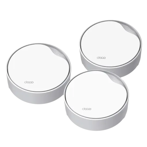אקסס פוינט TP-Link Deco X50-PoE AX3000 3 יחידות Mesh WiFi 6 2.5G PoE באחריות יבואן רשמי