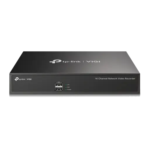 מערכת הקלטה רשתית VIGI NVR1016H 16 ערוצים 4K 16TB USB2.0 באחריות יבואן רשמי