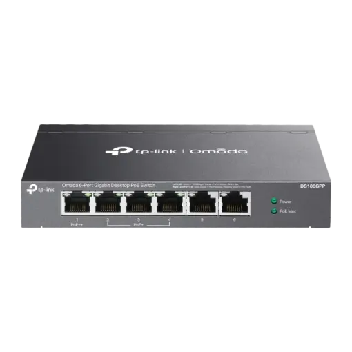 מתג PoE עם 6 פורטים DS106GPP מבית OMADA
