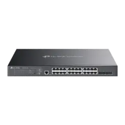 מתג רשת מנוהל 24 יציאות POE 2.5GB 10G SFP באחריות יבואן רשמי