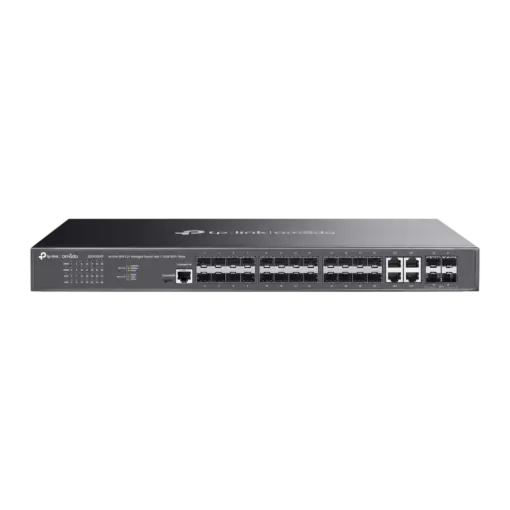 מתג רשת מנוהל 24 יציאות SFP 4 יציאות 10GE L2+ מקצועי באחריות יבואן רשמי