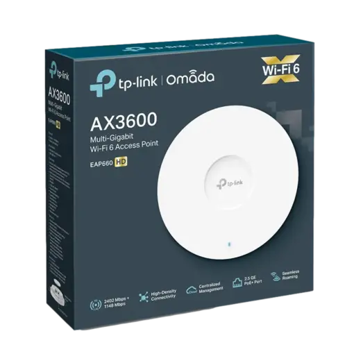 EAP660 HD AX3600 Access Point מבית TP-LINK