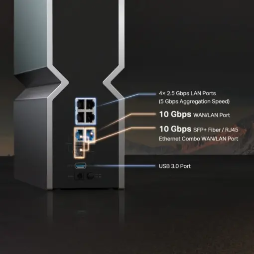 נתב Archer BE800 BE19000 WI-FI7 מבית TP-LINK