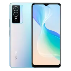 סמארטפון Y76 5G vivo בצבע זוהר קוסמי (תכלת)