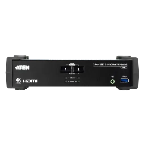CS1822 2-PORT USB3.0 4K HDMI מבית ATEN